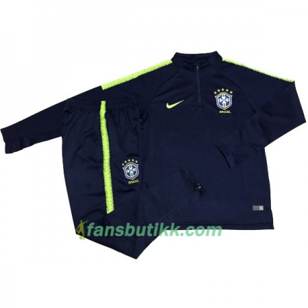 Brasil Trenings Collegegenser Set 2018 Blå II